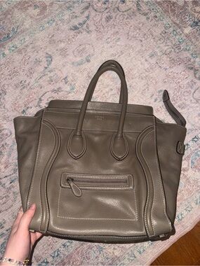 Celine Micro Luggage Tote bag